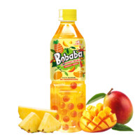 Bebida de Té Boba con Maracuyá y Lichi Madam Hong, 500 ml, Sabor Agridulce, Tamaño Adulto, Almacenamiento a Temperatura Ambiente, Envase PET Resistente