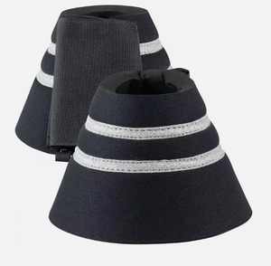 Horseshoes Durable Stylish Customizable Size Material Customized Packaging Best Quality Horse Riding Leg Protection Bell <b>Boots</b> - Product Image 5