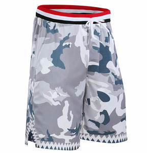 Pantalones Cortos Deportivos Sublimados para Hombre, Cintura Elástica Transpirable, Diseño Nuevo con Bordado a Máquina, Servicio OEM, Alta Calidad - Product Image 5