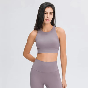 Conjunto Deportivo de 2 Piezas para Mujer, Talla Grande, Ligero, con Encaje, Sujetador Deportivo y Leggings, para Yoga, Gimnasio, con Logotipo Frontal, para Adultos - Product Image 3