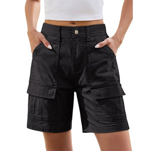 Ultra Lightweight Women's Cargo Shorts Multi Pocket With Ergonomic Fit Design Latest Stylish Trendy Casual <b>High</b> Street Summer We - Product Image 1
