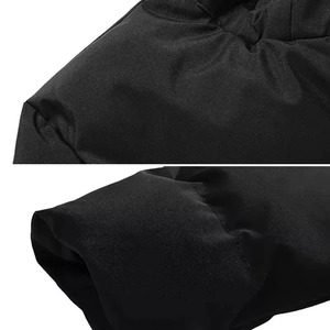 Doudoune matelassée personnalisable pour homme, mode hiver, chaude, à capuche, avec poche avant et coutures de qualité supérieure - Product Image 4