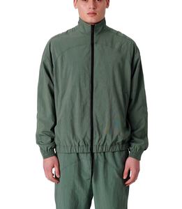 Ensemble coupe-vent deux pièces personnalisé Survêtement patchwork zippé en nylon et polyester pour hommes - Product Image 5