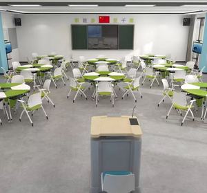 Muebles Escolares - Silla Apilable con Asiento Plegable para Uso en Oficina - Product Image 5