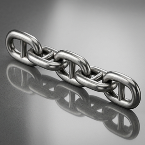 Chaîne à maillons en acier galvanisé SULOHAK CAST, qualité industrielle, robuste, pour applications de cerclage et de levage - Product Image 3