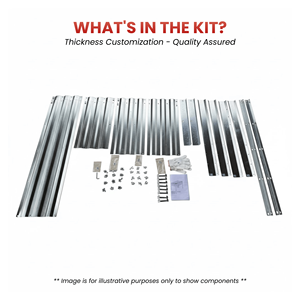 Jardinera Elevada para Exteriores, Jardinera de Metal Galvanizado, Venta al por Mayor para Camas de Jardín para Vegetales GB010 - Product Image 5