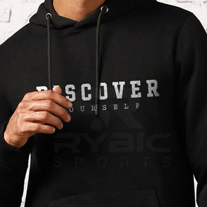 Sweat-shirt à capuche pour homme, fabriqué au Pakistan, chaud, confortable, style streetwear, imprimé, avec poignets côtelés, décontracté. - Product Image 6