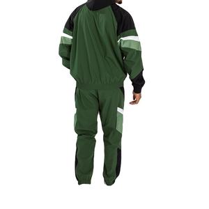 2025 vente en gros personnalisé sport Street Wear Nylon coupe-vent couleur bloqué survêtement ensembles vêtements de rue pour hommes - Product Image 2