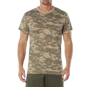 Vente en gros de t-shirts pour hommes en coton uni imprimés sur mesure, style streetwear, écologiques, respirants, coupe classique - Product Image 1