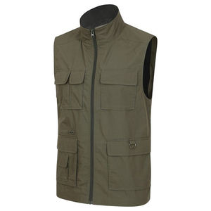 Chaleco de Senderismo Ligero para Hombre con Logotipo Personalizado, Múltiples Bolsillos, Secado Rápido, Protección UV, Chaleco Utilitario para Trekking al Aire Libre, Venta al Por Mayor OEM - Product Image 5