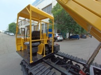 KLES-3T Camion benne chenillée diesel 4x4 de 3 tonnes Euro 3 à direction à gauche, avec chaînes en caoutchouc, longueur de chargement 4,2 m, neuf