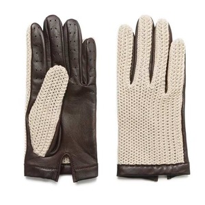 Gants de conduite en cuir imperméables pour homme, écran tactile, hiver, antidérapants, cyclisme, course, moto, chauds - Product Image 2