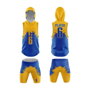 Tenue de football 7v7 sublimée, uniforme de compression pour matchs 7 contre 7, uniforme de football avec service OEM personnalisé, vente en gros 7v7 - Product Image 3