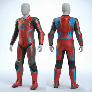 Trajes de Carreras Impermeables y Resistentes al Viento, Trajes de Conducción de Automóviles de Talla Grande para Niños, Chaquetas de Motocicleta de Cuero Genuino - Product Image 1