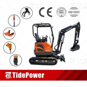 Nueva mini excavadora de 2 toneladas TD20U funcional de alta calidad partsequipment CE multifunción mini excavadora - Product Image 5