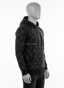 Sudadera con Capucha Bordada en la Parte Delantera, con Pedrería, de Felpa, Material de Poliéster/Algodón, Precio de Fábrica al por Mayor, Marca Personalizada - Product Image 2