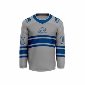 Camisetas de Hockey sobre Hielo Reversibles y Transpirables, 100% Poliéster, Cuello en V, Nombre del Jugador Personalizado, Servicio OEM, Impresión por Sublimación - Product Image 3