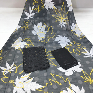 Premium pour suisse Voile tissu Jacquard plaine flammé sergé nouveauté écologique filles mariage robe de fête tissé techniques - Product Image 5