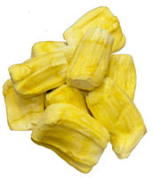 Hoogwaardige Vietnamese Jackfruit Chips, knapperig, zoet, natuurlijk gedroogd tropisch fruit, bulk groothandel, OEM, ODM, export, fabrikant