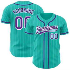 Camiseta Deportiva Personalizada con Franjas, de Secado Rápido y Transpirable, con Nombre y Número, para Uniforme de Equipo - Product Image 1