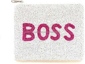 Preppy perlé été porte-monnaie pochette Vintage dame mode portefeuille broderie chaînes fleurs lettre décorations fermeture éclair bouton PU - Product Image 6