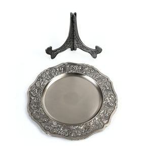 Plaque de trophée ronde en cuivre écologique personnalisée en promotion – Plaque de récompense pour trophées, médailles et plaques - Product Image 3