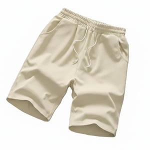 Shorts de survêtement pour hommes 2026, surdimensionnés, couleur unie, avec logo imprimé DTF personnalisé, poches latérales, cordon de serrage, taille élastique, style urbain - Product Image 2