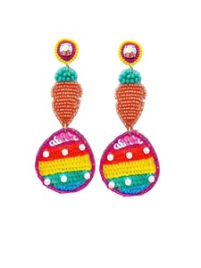 CRYSTAL CRAFT Handmade Custom Stylish Beaded Earrings for Women Full Customization Fashion Accessories Hot Selling Products - Product Image 2