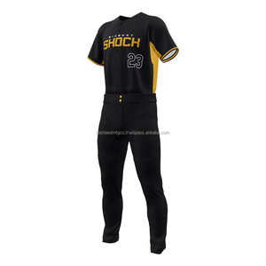 Fully Customizable <b>Baseball</b> & Softball Team Uniform Kits For Men Youth With Sublimation & Embroidery Options - Product Image 4