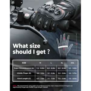 High Performance Tactical Motorcycle Riding <b>Gloves</b> <b>Touch</b> <b>Screen</b> Compatible Hard Knuckle Protective Racing <b>Gloves</b> Outdoor Sports - Product Image 6