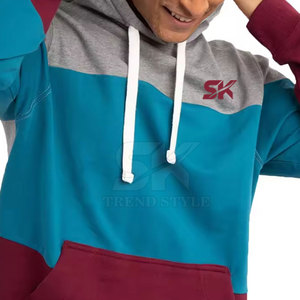 เสื้อฮู้ดดี้สีพื้นแบบแยกสี รุ่นใหม่ คุณภาพพรีเมียม สำหรับฤดูหนาว สวมใส่สบาย ระบายอากาศได้ดี สำหรับผู้ใหญ่ - Product Image 5