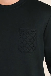 Sudadera con Capucha Ever Glow Extra Grande para Hombre, de Poliéster/Algodón, Cuello Redondo, Forro Polar, Manga Larga, Impermeable, con Estampado Puff, Ecológica - Product Image 5