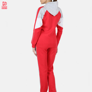Nouvel ensemble de survêtement décontracté à capuche respirant pour femme, en fibre de bambou, idéal pour l'hiver, service OEM disponible - Product Image 4
