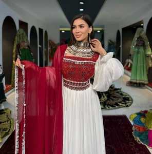 Afghan Kuchi Dress Women Afghan Kuchi Dress Pashtun Culture Latest 2026 Vintage Handmade Tribal Traditional Embroidered Adults - Product Image 2