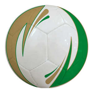 Ballon de football cousu à la machine de haute qualité, taille 5, en PVC, durable, pour l'entraînement et la pratique, équipement sportif d'extérieur - Product Image 3