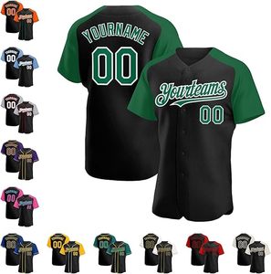 Maillots de baseball respirants confortables personnalisés noms et numéros personnalisés pour les ligues de fans d'équipes sportives - Product Image 4