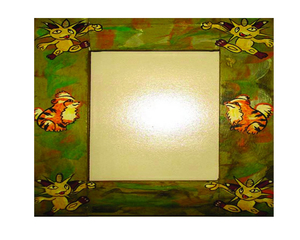 Rectangular Wooden Photo <b>Frame</b> <b>With</b> cartoon Design Digital <b>Printing</b> Wall Art Decor Creative Full Color Horizontal - Product Image 3