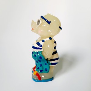 Grandes sculptures de pèlerin peintes à la main en résine artificielle écologique du Vietnam pour la décoration de la maison Acheteurs en gros Bienvenue! - Product Image 1