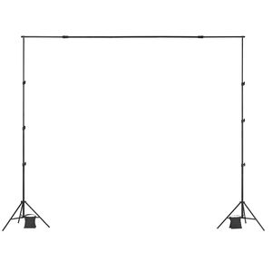 Kit Accessori per Studio Fotografico Portatile Regolabile 8,5 X 10 ft, Supporto per Sfondo Resistente con 2 Treppiedi - Product Image 4