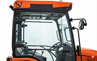 Cabine de tracteur tout type du fabricant indien avec climatiseur et chauffage exportation dans le monde entier