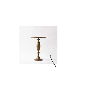 Mesa Auxiliar de Metal con Acabado Antiguo, Diseño Clásico y Estructura de Hierro Resistente para Decoración Tradicional - Product Image 3