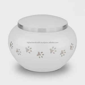 Handmade Large Size American Style Butterfly Design Adult Funeral Supplies Beautiful Higher <b>Wood</b> Metal Brass Pet Cremation <b>Urn</b> - Product Image 3