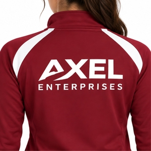 Chaqueta Deportiva Personalizada para Mujer, con Cierre Frontal Completo, Estilo Atlético, Cuello Alto, Diseño con Paneles en Contraste, Manga Larga - Product Image 5