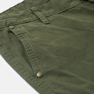Pantalones Cargo de Trabajo para Hombre, Estilo Urbano de Invierno, Corte Recto, Ajuste Medio, 100% Algodón, Transpirables, Duraderos, con Múltiples Bolsillos, Cómodos - Product Image 5