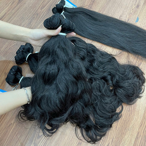 Oferta de Black Friday, Listo para Enviar, Extensiones de Cabello Humano Vietnamita 100%, Superventa, Ondulado Natural, Sin Enredos, Sin Caída - Product Image 5