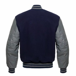 Chaqueta Varsity de Cuero para Hombre, de Lujo, Personalizada, de Alta Calidad, Resistente al Agua, Ligera, Hecha a Mano, Estilo Letterman, al por Mayor - Product Image 5