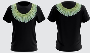 Nouvel Arrivage T-shirt Homme Noir Personnalisé Motif Tribal Polynésien Chuuk Impression par Sublimation sur le Devant Haute Qualité Vente en Gros - Product Image 3