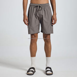 Pantalones cortos Nardon Apparel de alta calidad para hombre, pantalones cortos Cargo de algodón con logotipo personalizado, pantalones cortos de lavado de secado rápido con cordón - Product Image 5