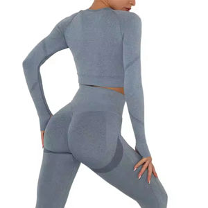Ensemble de yoga pour femmes à prix raisonnable, tendance, nouvelle arrivée, meilleur matériau, séchage rapide, durable, dernière mode. - Product Image 3