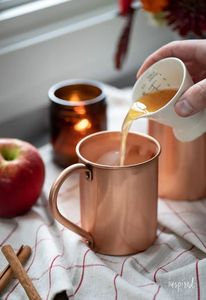 Juego de tazas de cobre martillado Aurora Summit, tazas reutilizables para bebidas, tazas de cóctel hechas a mano, premium y duraderas - Product Image 6